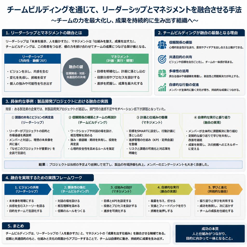チームビルディングの実践法